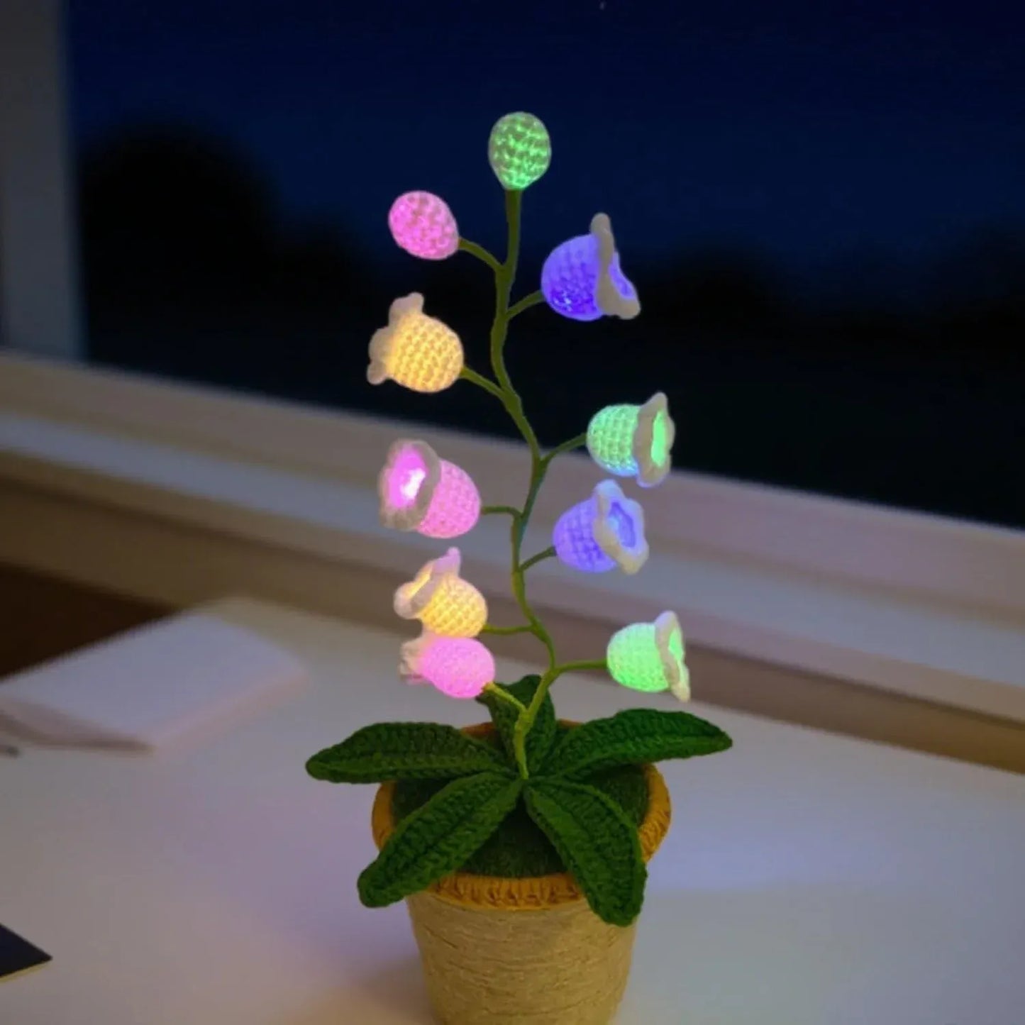 BloomLight™ Crochet Lamp