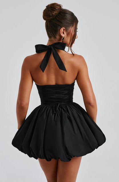 FlareBubble™ Backless Mini Dress
