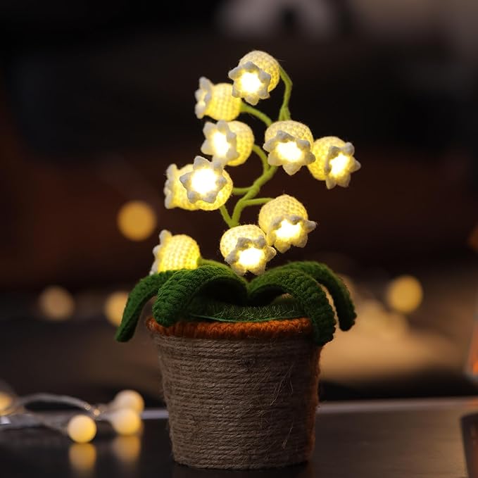 BloomLight™ Crochet Lamp